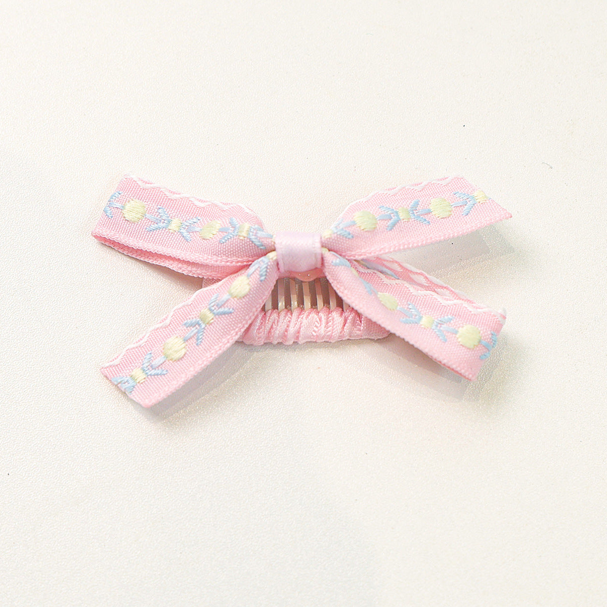 Soft Non-Slip Pet Bow Hair Barrettes, Cute Decorative Hair Clips for Long Hair Small Dogs Maltese Shih Tzu